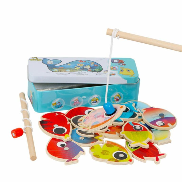 caja de pesca para bebés