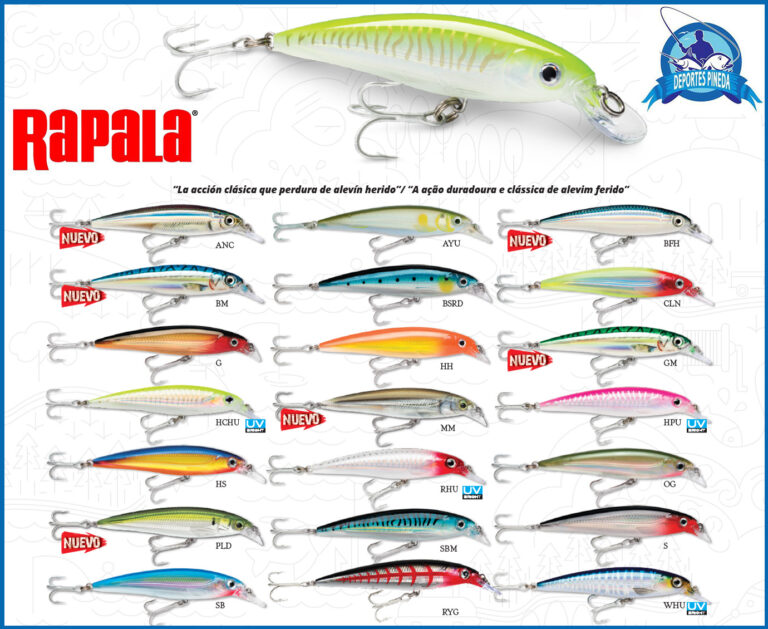 señuelos rapala xrap