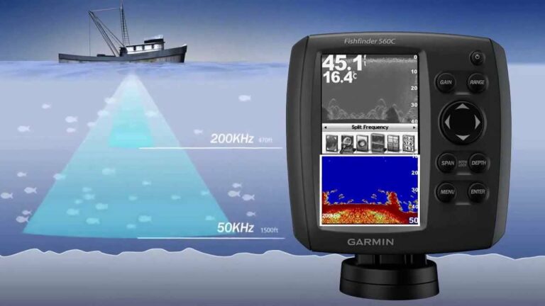 sonda de profundidad de pesca gps