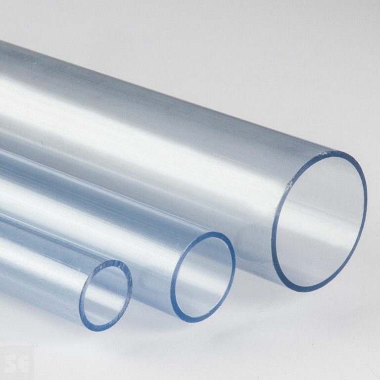 Tubos de plástico: tubos de plástico transparentes y rígidos ideales