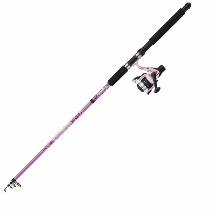 Caña Mitchell Tanager Pink Camo II Spin CMB: ¡Pesca con Estilo!