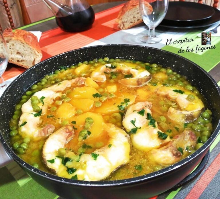 Congrio guisado: receta de congrio guisado deliciosa y fácil