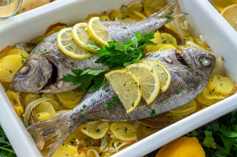Filetes de dorada al horno con limón: receta sencilla y deliciosa